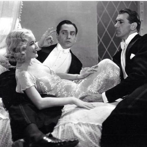 Miriam Hopkins, Fredric March and Gary Cooper.Nudes &amp; Noises