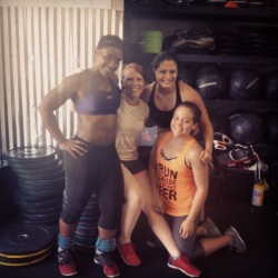 ashaz52:  Starting out Labor Day with #hotshots19 6 rounds of 30 air squats, 19 power cleans #95, 7 strict pull ups &amp; 400m run! Definitely a killer WOD! Good job everyone❤✌#crossfitgirls#herowod#badass#laborday  💪👌👍😍