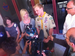 buddha-lives:  biconfessions:  glaad:  Bad news. Boy Scouts of America executives have killed approval of 18 year-old Ryan Andresen’s Eagle Scout application after an official Eagle Board of Review unanimously approved the application. Executives have