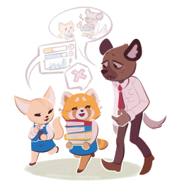 ananxiousraccoon: a bit late to the party but hey,, netflix aggretsuko?? a cute n great show that yall should totally watch if you havent already &lt;3