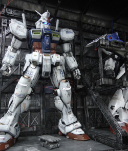 ohnicegundam:  PG 1/60 RX-78 Gundam GP-01/Fb Hangar - Diorama Build Modeled by Kanmoo3909