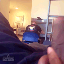 essfitcee:  Lmao. Big Ol Dick flash behind roommates back. I wish shit like that woulda happen to me back in the day, if i turned around and saw THAT… 