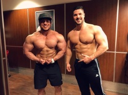 Brandon Mendoza (Left) &amp; Blake Course (Right)