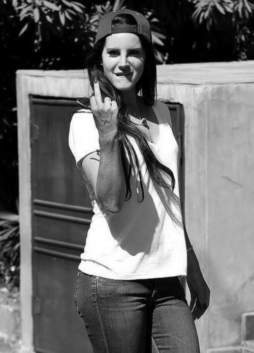 only-lana-del-rey:  Click here to see more pictures about Lana Del Rey   sad black & white blog 