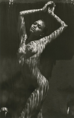 houkgallery:  Herb Ritts (American, 1952-2002)Rachel - Waterfall 1, Los Angeles, 1989©Herb Ritts/Courtesy of Edwynn Houk Gallery 