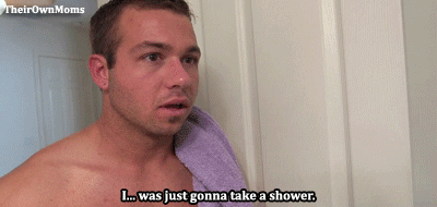 Gif Taking a Shower