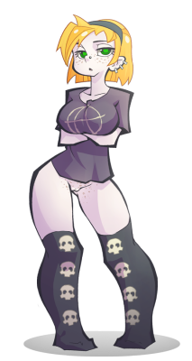 thepinkpirate:  I drew Animu Tiddies!Constance, commissioned by kevinsano