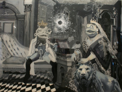 Caitlin Cherry.Â Queen Victoria Royale (Prince Albert Piercing)Â and The Loyalists (detail).2012.