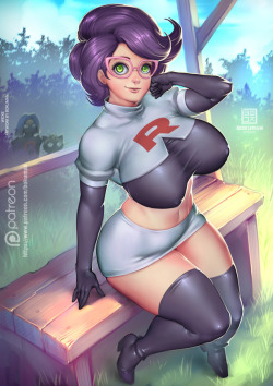 bokuman:  Last chance to get this weekly update! :D Wicke/Team Rocket!!  Support me on patreon for more content!  http://patreon.com/bokuman #patreon #wicke #pokemon #drawing  