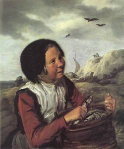 Frans Hals (1580 - 1666), The fisher girl (1630-32), oil on canvas