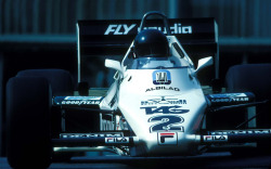 formula1history:  Jacques Laffite - Williams FW08C - 1983 - Monaco GP [1920x1200]Source: http://i.imgur.com/SERV79j.jpg
