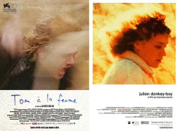 moviepostertwins:  Posters for TOM AT THE FARM (Xavier Dolan, Canada, 2013) and JULIEN DONKEY-BOY (Harmony Korine, USA, 1999). 