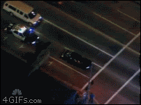 4gifs:  Trolling the police while being chased