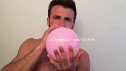 My friend Chris blowing balloons. CLICK HERE FOR THE FULL VIDEO