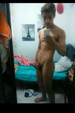 bisexmexico:  Un seguidor chacal nos comparte la foto de su verga peluda y larga  Perfecto ! 