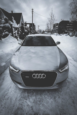 visualechoess:  Audi in the snow | VE