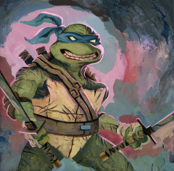 xombiedirge:  Leo, Mike, Raph and Don by Rich