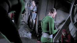 heroperil:Batman, “A Riddle a Day keeps the Riddler Away” (Turbines Part 1)Season 1, Episode 11Riddler’s henchmen cut Batman &amp; Robin from the net / cocoon they were sealed inside.   Exhausted by their ordeal, they offer little resistance as