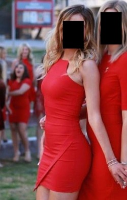 Miss Madison the super hot 19 year old sorority girl and college cheerleader I was given away to and ordered to serve as her personal homework slave. Details are in the many previous posts below.