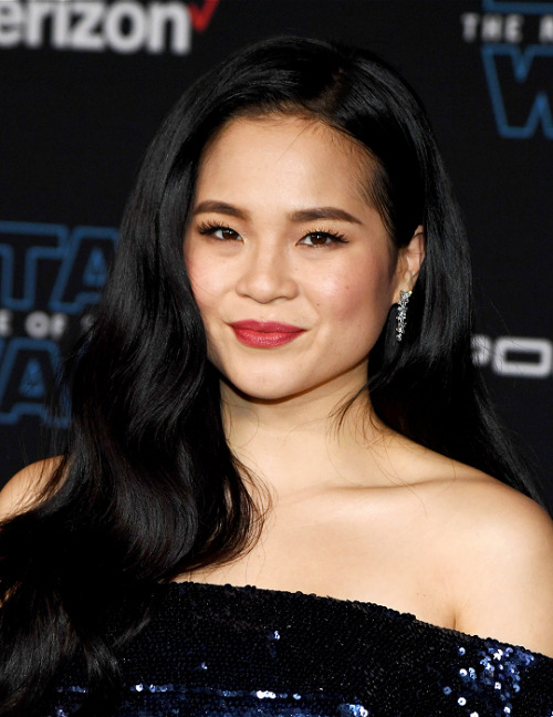chewbacca: Kelly Marie Tran attends the premiere of Disney’s Star Wars: The Rise Of Skywalker on December 16, 2019 in Hollywood, California