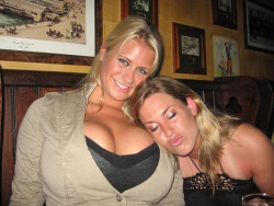 sizedisparity:  If I was a chick with big tits, I’d do the exact same thing. Low cut tops, photo poses that constantly emphasize how large they are, “accidentally” rubbing up against smaller friends, etc 