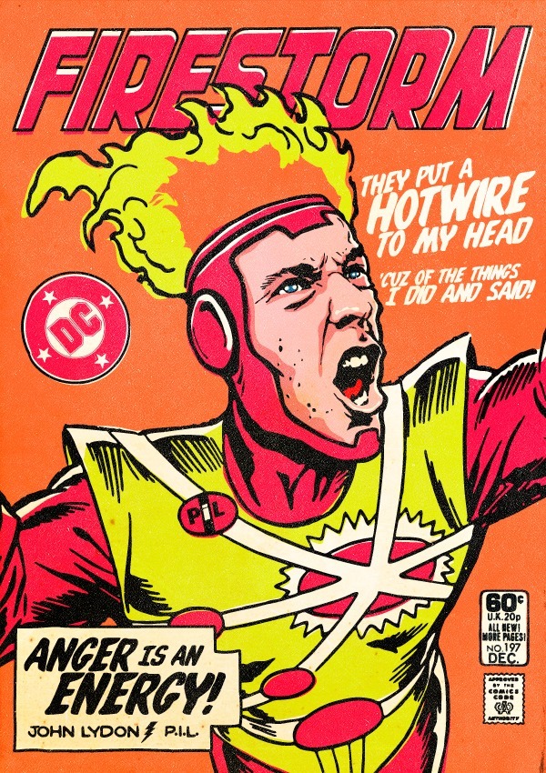 80&rsquo;s New Wave, pun &amp; post-punk superheroes