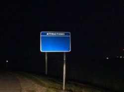 spillywolf: allnewpocketpsycho:  morbidlyqueerious:  darthlenaplant:  blinddarkness:  rlmjob:  welcome to my blog  the sign looks like it’s walking towards me i feel threatened  Like this?  actually what the christ   New cryptoid   coming attractions