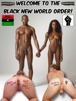 bbcwhitewives69:  The Black New World Order!