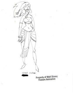 animationandsoforth:  Kida character designs for Atlantis: The Lost Empire by Mike Mignola 