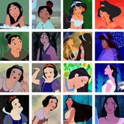 excusemeandmyexistence:  exponentiallyfandomatic:  alwaysadisneyday:  The ladies of Disney.  IT’S BY HAIR COLOR   ^ glad to know i wasn’t the only one