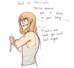 arminspornstash:  give me confident long haired older armin and