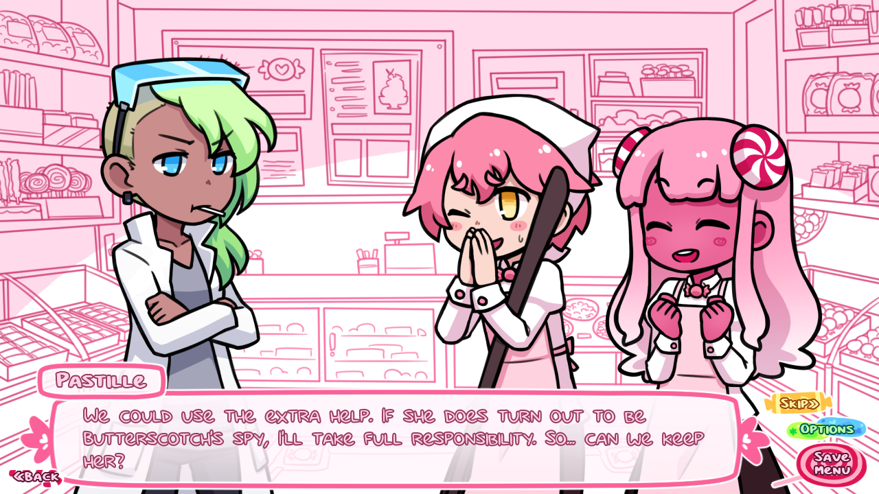 nomnomnamiart:  SYRUP AND THE ULTIMATE SWEET is a visual novel made for YuriJam 2015!