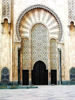 beautyartislam:  Hassan II Mosque. Casablanca,