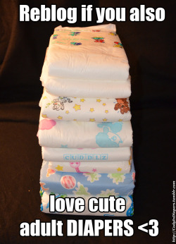 codyindiapers:  Reblog if you also love cute adult diapers=)