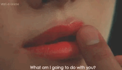 daddy-daughter-obsession:  “You’re too young to be wearing lipstick, princess.  Men will get the wrong idea and think you’re loose and easy.  They’ll take advantage of you.”  ~father sounding disapproving but seductively caressing his daughter’s