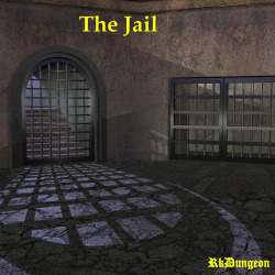 The JailA Jail Poser&rsquo;s figure prop with several cell and a gate. The jail has two master dials in the BODY part. One for openig the cell front doors and one for raising the gate door. This package includes the following items:  - 1 figure prop (cr2