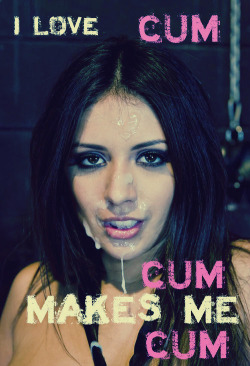 trapsandcumsluts:  My blog explained in one post check it out The thought of cum makes me cum and then I lick up all my own cum. It’s a never ending sissy cumslut cycle! 