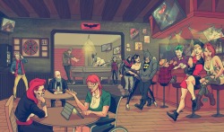 youngjusticer:  Hell. Fucking. YES. Hipster, by Phillip Sevy.
