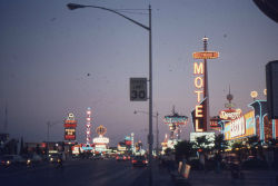 lasvegaschicas:  vintagelasvegas:  Las Vegas Strip, circa 1973. La Concha, El Morocco, Riata, Frontier, Stardust, Westward Ho. Every motel, casino and restaurant seen here have all since been demolished.   I Loved and Miss old Vegas! We offer full VIP