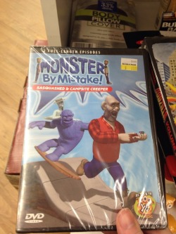 lm-g1:  crownflame:  sherlockhound:  I’ve been trying to find some creative way to tell the internet about this DVD I found in a Bed Bath and Beyond today that looks like it was made by an infant in Blender and is literally about Sasquatch falling in