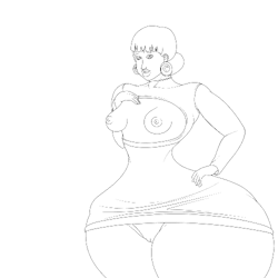 Ms. Mari breast expansion animation