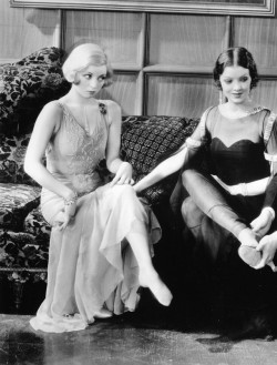 bellalagosa: Alice White and Myrna Loy in  “The Naughty Flirt” (1931)