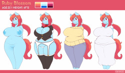 woobisboobies:  Ruby Ref Sheet by 3mangos.  Finally decided to post this after holding it for a while.  Proper ref sheet.