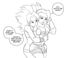 Sure, I could’ve drawn Cabba with these two but&hellip;..