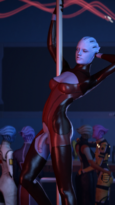 skykliker-sfm:Welp finaly i have done somethung with proper Asari-dancer. Also, thanks to the Asari megapack for all that blue hotties on background.Also, anon asked about futa Ashley, and i can say that futa Ash will be done after Mr.Aardvark releses