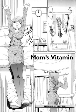 superhumanexplicitries:  “Mom’s Vitamin”