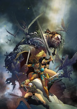 DC announces Pre-Wonder Woman mini-series; Oddyssey of The Amazons.Look at my waifu Philippus over there, LOOK AT HER! (and in case you don’t know who Philuppus is, and i know you don’t) she is the best warrior in Themyscira and also the person who