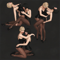 SynfulMindz is back to blow your mind(z) with this new Genesis 3 Female on female pose set! Stand together united against all odds.  	You get:  	-10 couple poses for Genesis3Female and their mirrored versions (20 in total)Also this product is available