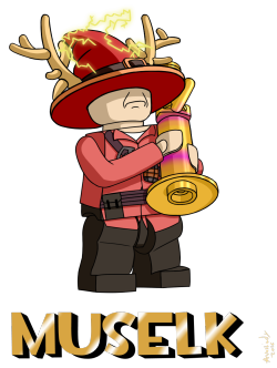 avastindy:  Here is Muselk as a Lego Figure from Team Fortress 2. 