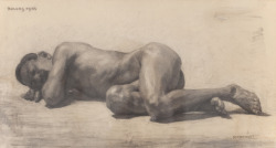 Reclining nude, 1944, by Rudolf Bonnet (1895-1987)